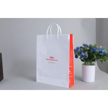 New Customized Plastic Handle Paper Shopping Bag Paper Bag Carry Bag